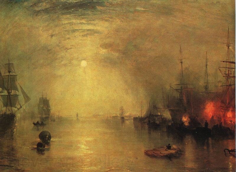 Joseph Mallord William Turner Keelman Heaving in Coals by Night